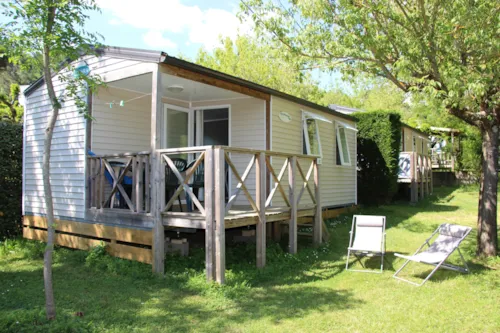 Huuraccommodatie(s) - Mobil Home Cure Climatisé - image n°1 - Camping Le Pastural