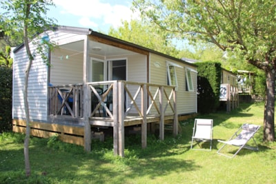 Mobil home cure climatisé