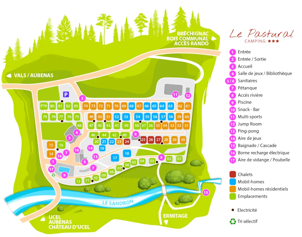 Camping Le Pastural