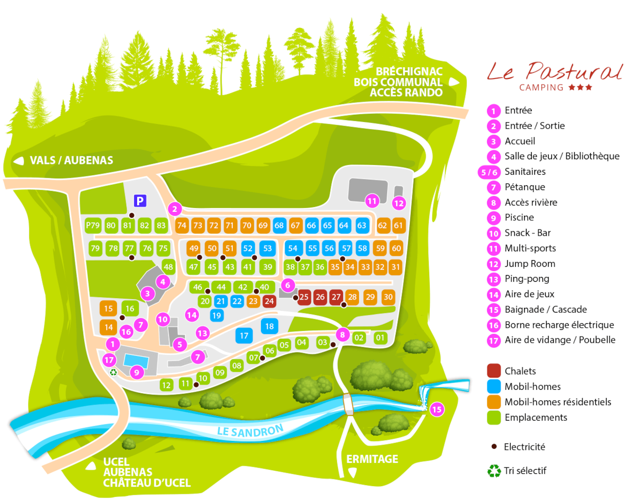 Camping Le Pastural