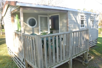 Mobile-home Standard 23 m² (2 bedrooms) with Half-covered terrace 7 m²