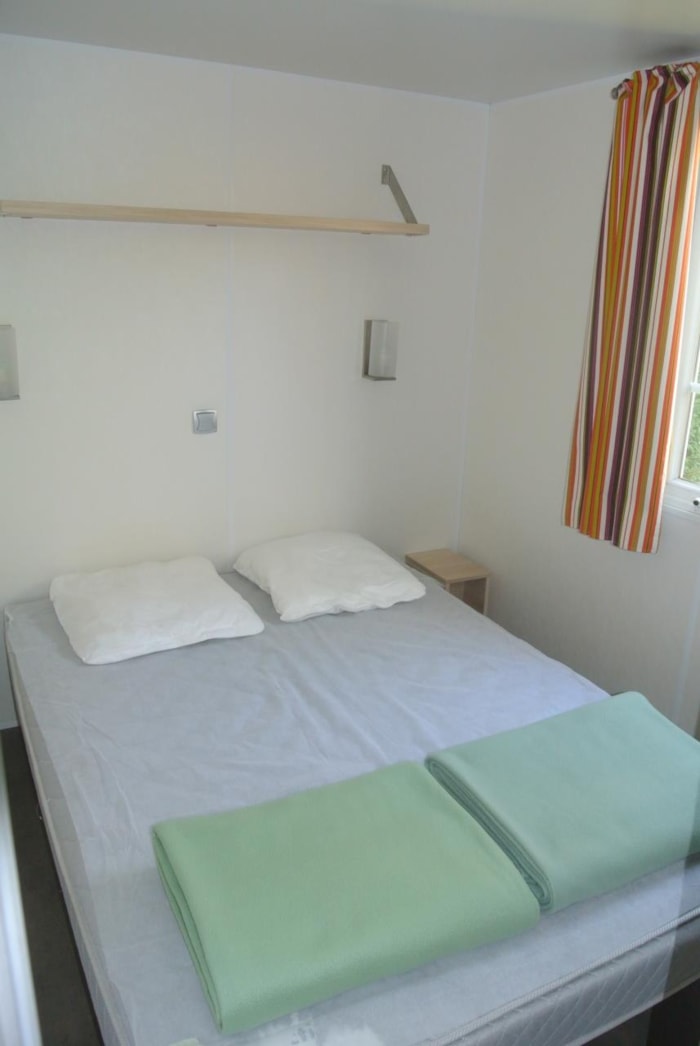 Mobil-Home Standard 23 M² (2 Chambres) Avec Terrasse Semi-Couverte 7 M²