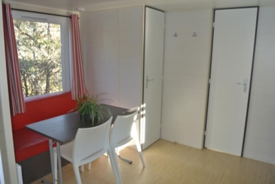 Mobile-home Standard 23 m² (2 bedrooms) with Half-covered terrace 9 m²