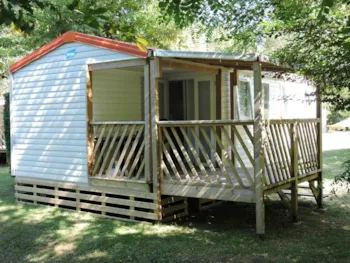 Accommodation - Mobile Home Comfort 28 M² (3 Bedrooms - Tv) With Sheltered Terrace 8 M² - Flower Camping LE TEMPS DE VIVRE