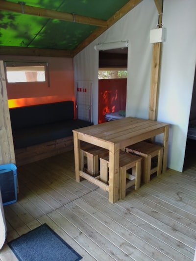 Freeflower Standard 30m² (2 bedrooms) - sheltered terrace 8m² incl. - without private facilities