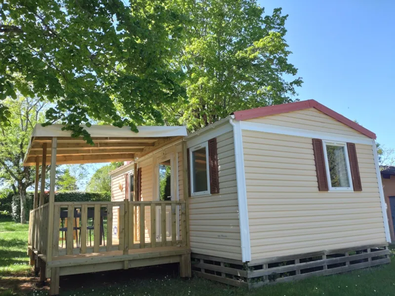 Mobil-Home Confort 30M² (2 Chambres-Tv) Avec Terrasse Couverte 11 M²