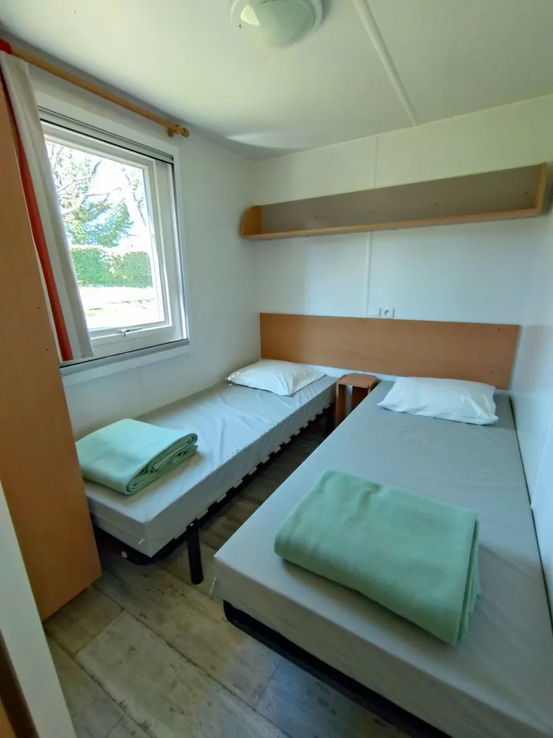 Mobil-Home Confort 30M² (2 Chambres-Tv) Avec Terrasse Couverte 11 M²