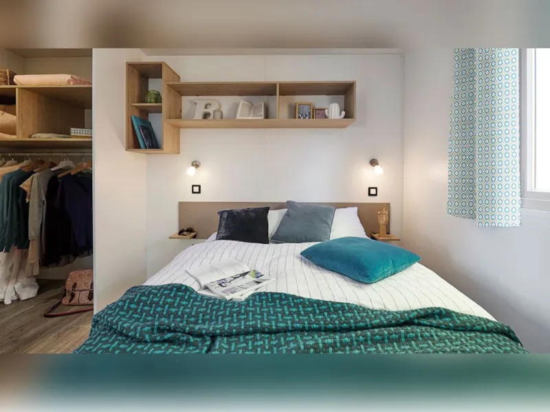 Mobil Home Premium 36M² / 2 Chambres - Climatisé - Terrasse Couverte