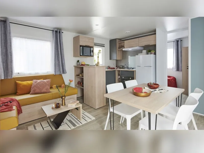 Mobil Home Premium 36M² / 2 Chambres - Climatisé - Terrasse Couverte