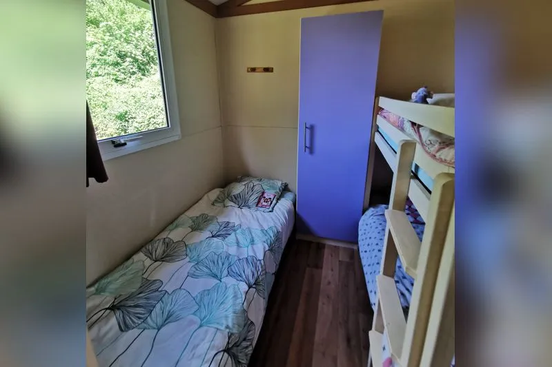 Chalet 25M² / 2 Chambres - Terrasse Couverte - Climatisation