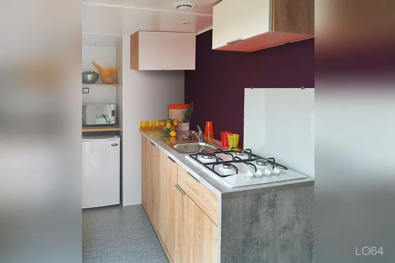 Mobil-Home 26M² / 2 Chambres - Terrasse 15M²