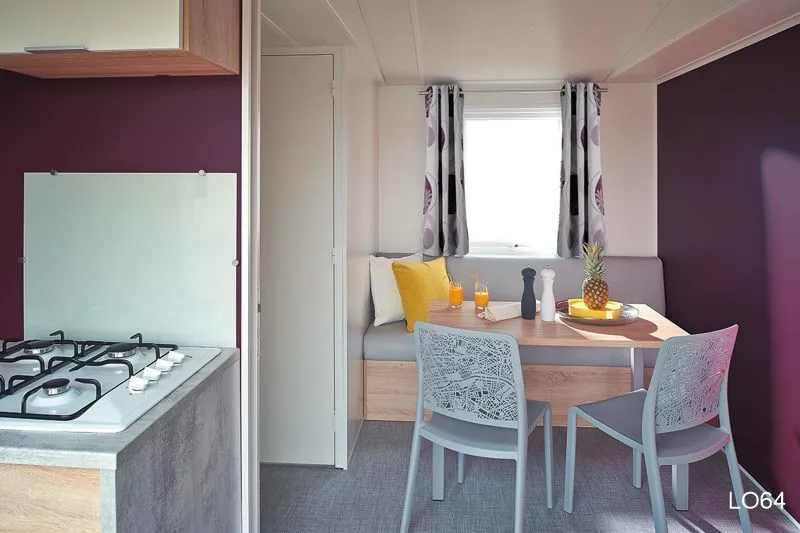 Mobil-Home 26M² / 2 Chambres - Terrasse 15M²