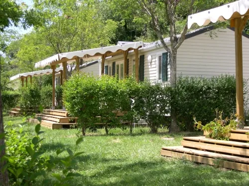 Location - Lodge Mobilhome - 2 Chambres - 29M² Avec Sanitaires - image n°1 - CAMPING LA DIGUE