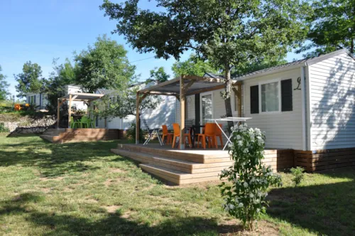 Mietunterkunft - Family Mobilheim - 2 Zimmer - 25M² Mit Sanitär / Secteur Jardins**** - image n°1 - CAMPING LA DIGUE