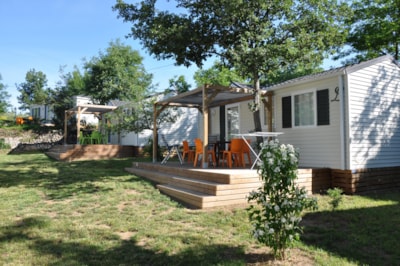 Family Mobile home - 2 bedrooms - 25m² with bathroom / Secteur Jardins****