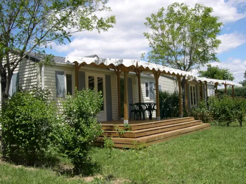 Location - Lodge Mobilhome - 2 Chambres - 29M² Avec Sanitaires - image n°3 - CAMPING LA DIGUE
