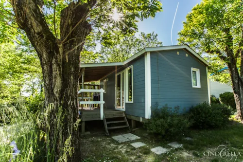 Mietunterkunft - Cottage-Chalet – 2 Schlafzimmer – 38 M², Klimatisiert - image n°2 - CAMPING LA DIGUE
