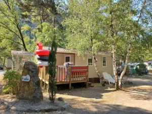 Locatif - MOBIL HOME O HARA 2ch - 27m2 - Camping Les Acacias