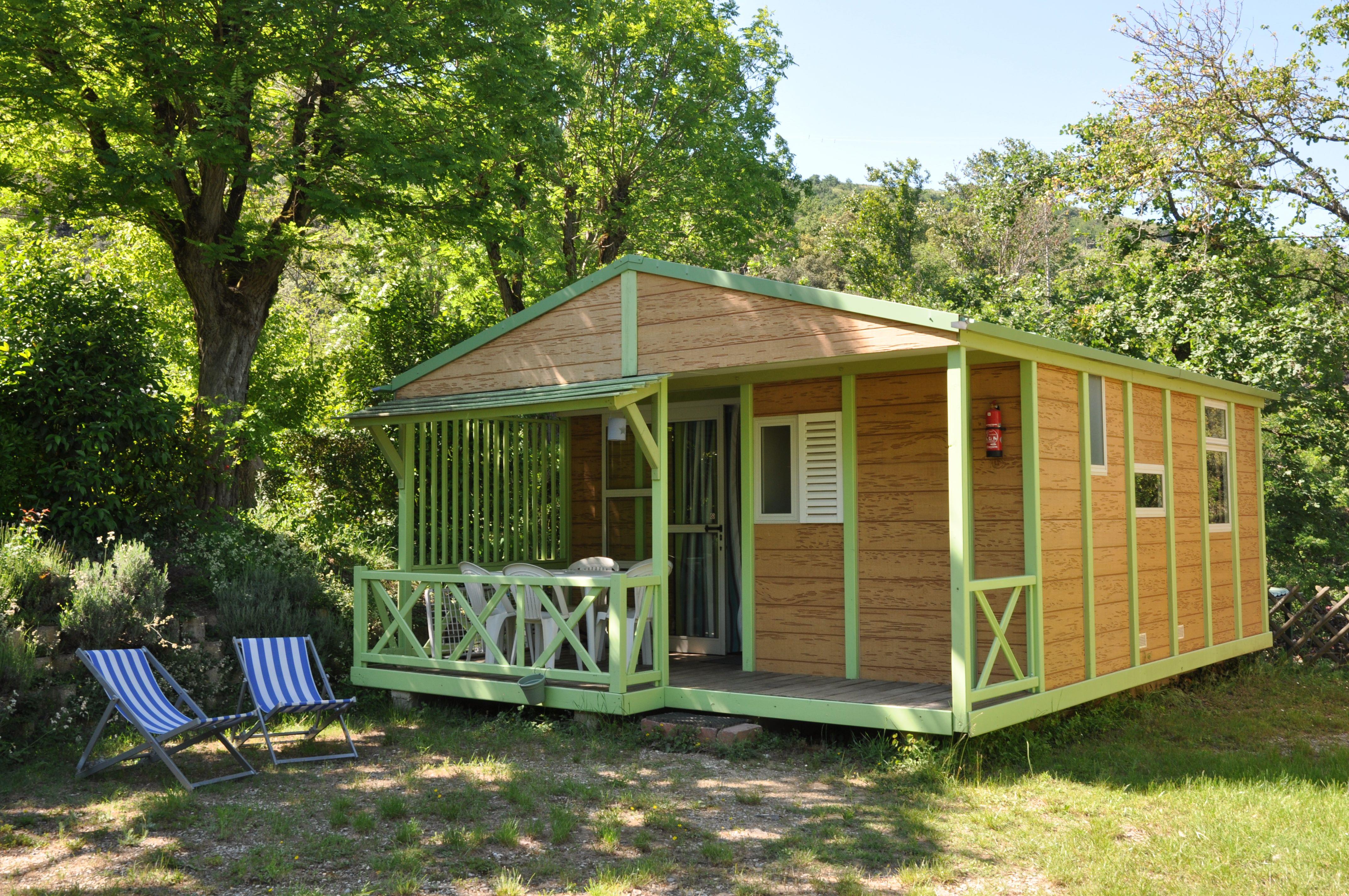 Accommodation - Chalet N°2 Club 33 M² Confort - CAMPING ISERAND CALME et NATURE***