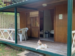 Accommodation - Chalet N°8 Camp'nature  22M² Without Toilet Blocks - CAMPING ISERAND CALME et NATURE***