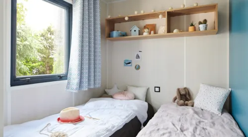 Location - Chalet N°3 Cosy 32 M²  Tout Confort Et Climatisé - image n°4 - CAMPING ISERAND CALME et NATURE***