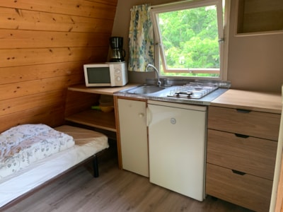 Chalet n°8 Camp'nature  22m² without toilet blocks