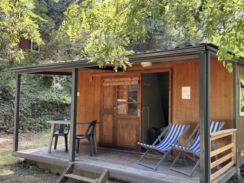 Chalet n°8 Camp'nature 22m² ohne Sanitäranlagen