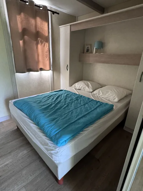 Location - Chalet N°4 Albizia 28 M² Tout Confort Option Tv Climatisation En Option - image n°5 - CAMPING ISERAND CALME et NATURE***