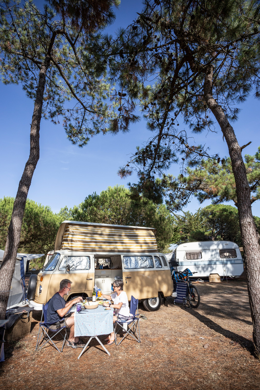 Emplacement - Emplacement Camping Confort - Camping Huttopia Noirmoutier