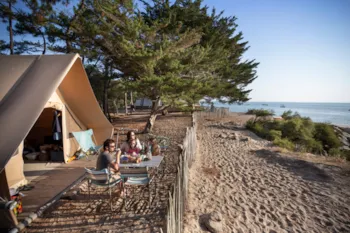 Huuraccommodatie(s) - Toile&Bois Tent  Aan De Kust - Huttopia Noirmoutier