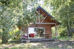 Accommodation - Forest Wood Cabin - Village Huttopia Lac de Rillé