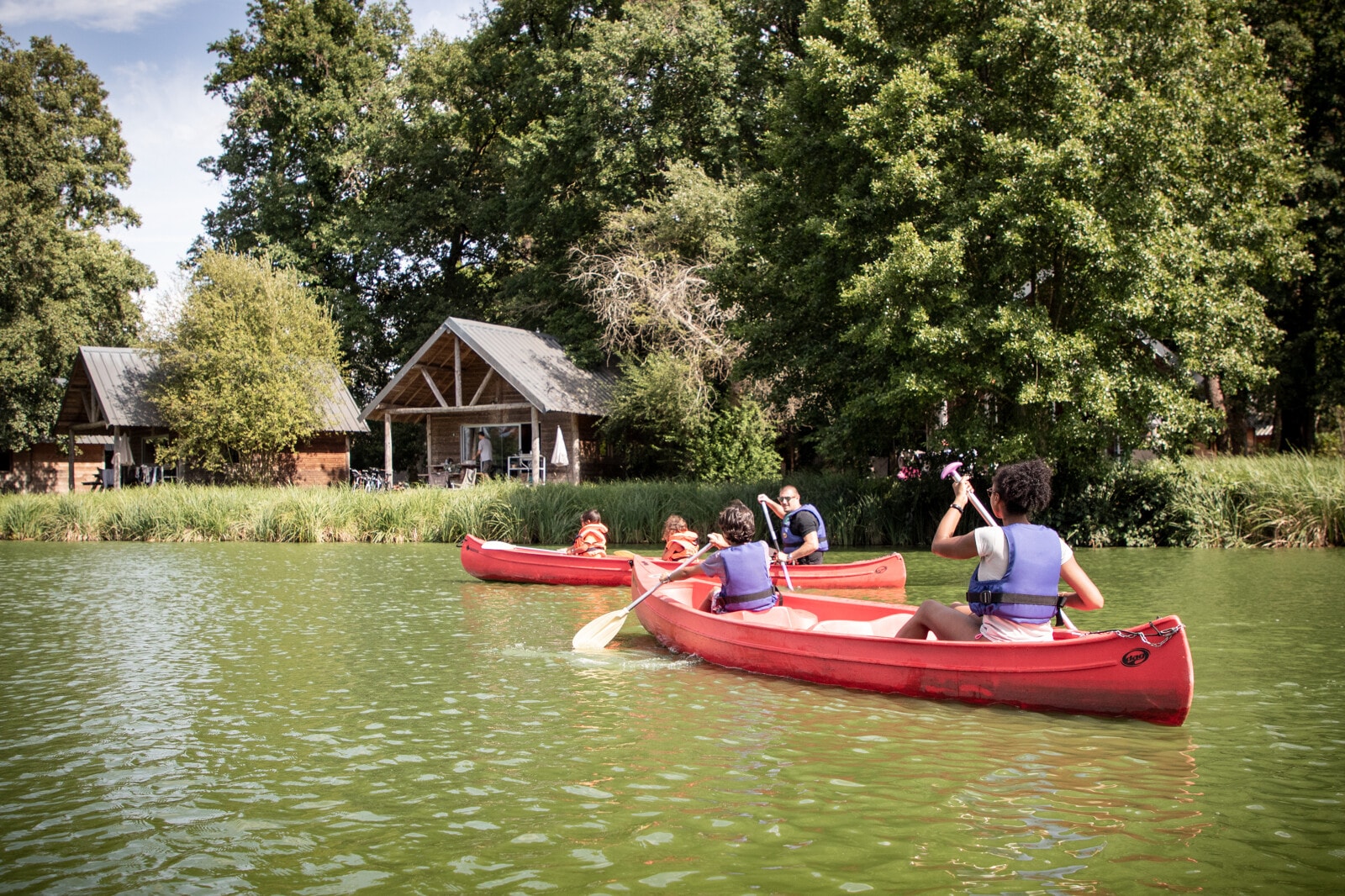 Huttopia Lac de Rillé — Photo 1