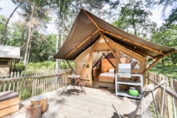 Accommodation - Tente Trappeur Duo Village - Village Huttopia Lac de Rillé