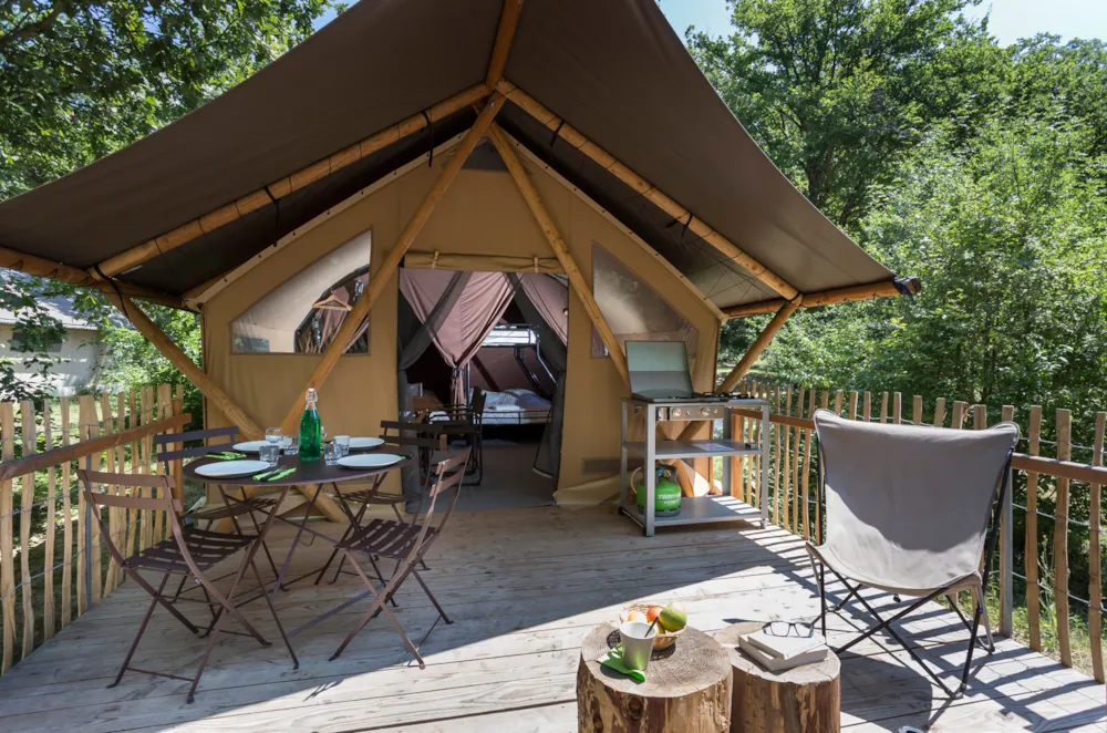 Location - Tente Canadienne Ii - Huttopia Lac de Rillé