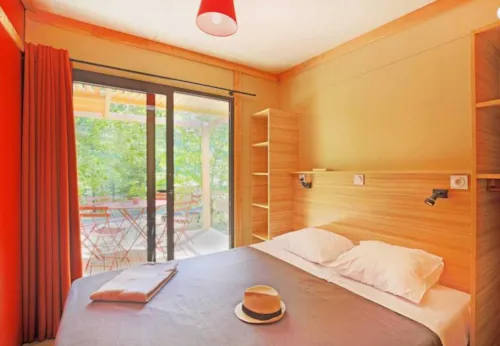 Huuraccommodatie(s) - Chalet Ottawa - image n°4 - Camping de Lyon