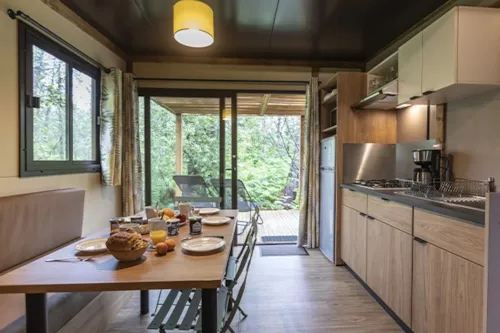 Huuraccommodatie(s) - Chalet Ottawa - image n°10 - Camping de Lyon