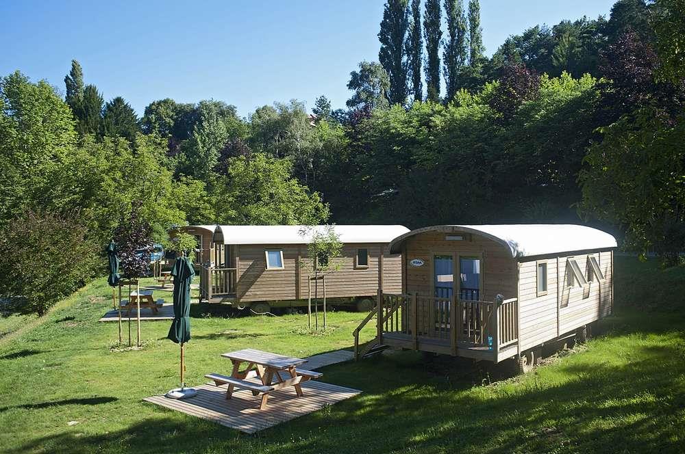 Location - Roulotte - Camping Huttopia Royat