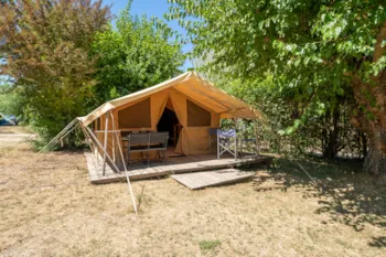 Mietunterkunft - Nature Zelt – 2 Schlafzimmer (Ohne Sanitäranlagen) - Camping Les Routes de Provence