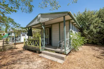 Mietunterkunft - Chalet Confort Compact - 2 Schlafzimmer - Camping Les Routes de Provence