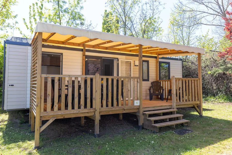 Location - Mobil Home Ciela Privilège - 3 Chambres - Camping Les Routes de Provence