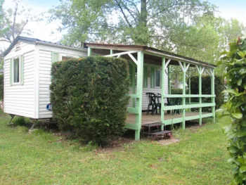 Mietunterkunft - Mobilheim 21 M² - Camping Les Loges