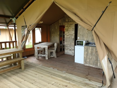 Lodges safari 27M² avec sanitaire