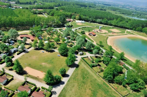 Pitch - Trekking Package /Bike - image n°5 - Base de Loisirs - Camping du Lac Cormoranche