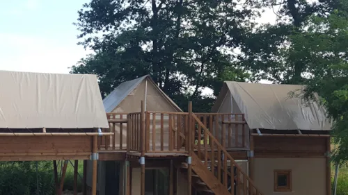 Huuraccommodatie(s) - Le Nid - image n°3 - Base de Loisirs - Camping du Lac Cormoranche