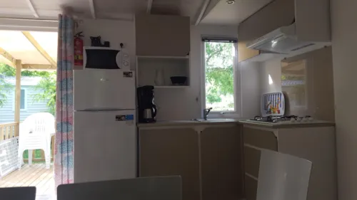 Accommodation - Mobile-Home 3 Bedrooms - image n°3 - Base de Loisirs - Camping du Lac Cormoranche