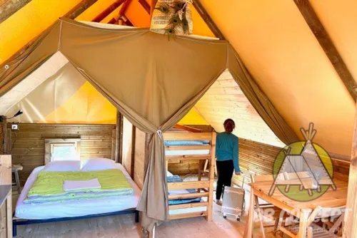 Location - Tente Amazone - image n°2 - Base de Loisirs - Camping du Lac Cormoranche