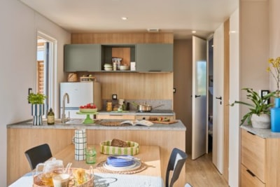 Mobil-home Seychelles 3 bedrooms  / air conditioning, dishwasher, 2 bathrooms — 3