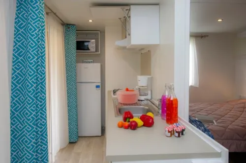 Mietunterkunft - Mobilheim Sunshine Top Presta - image n°3 - Capfun - Domaine d'Imbours