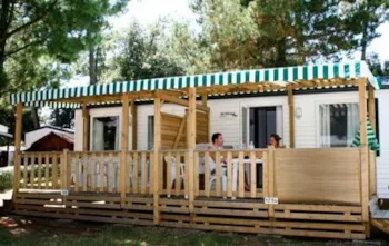 Mietunterkunft - Mobilheim Moon Duo 16M² - Capfun - Camping Le Jantou