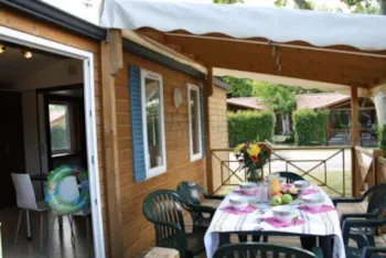 Mietunterkunft - Mobilheim Life 31M² - Capfun - Camping Le Jantou